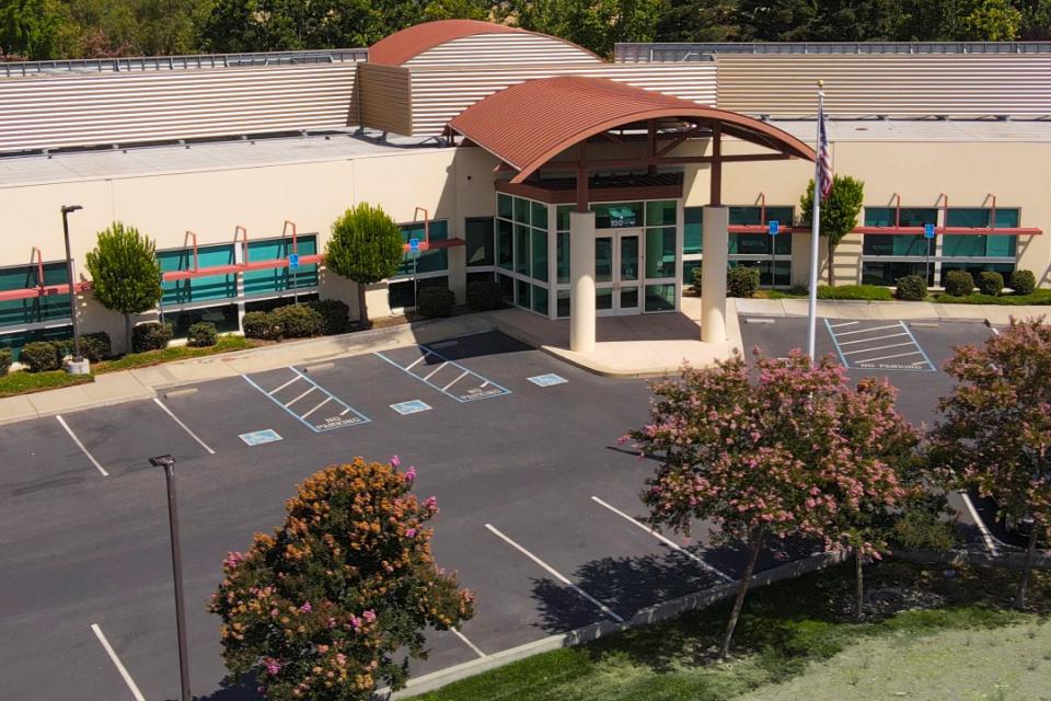 Aerial view of Zone 7 Administrative building
